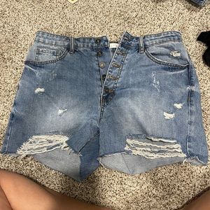 Jean shorts
